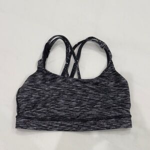 Lululemon Athletica Charcoal Sports Bra